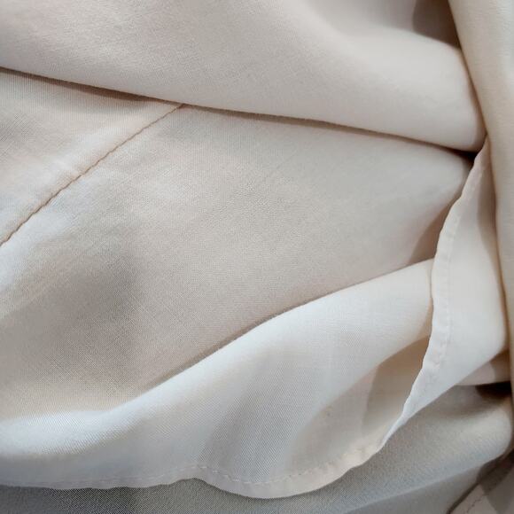 Rory Beca Beige 100% Silk Slip Dress Size M - Picture 9 of 11